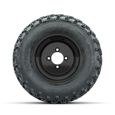 Nivel GTW Steel Black 10 Inch Wheels With Durable 20x10 All Terrain Rogue Tires For ATV UTV Enthusiasts