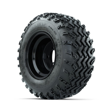 Nivel GTW Steel Black 10 Inch Wheels With Durable 20x10 All Terrain Rogue Tires For ATV UTV Enthusiasts