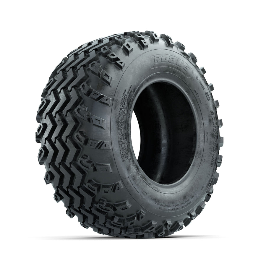 Nivel GTW Rogue All Terrain Tire 20x10 for golf carts, durable off-road traction and premium performance.