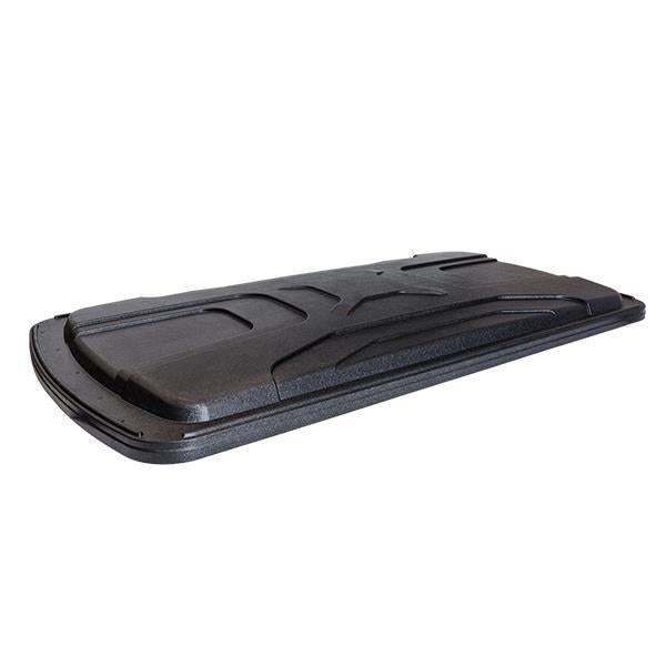 Nivel N26-152 84-inch RedDot Versa triple track top in black, designed for professional use with premium durability.