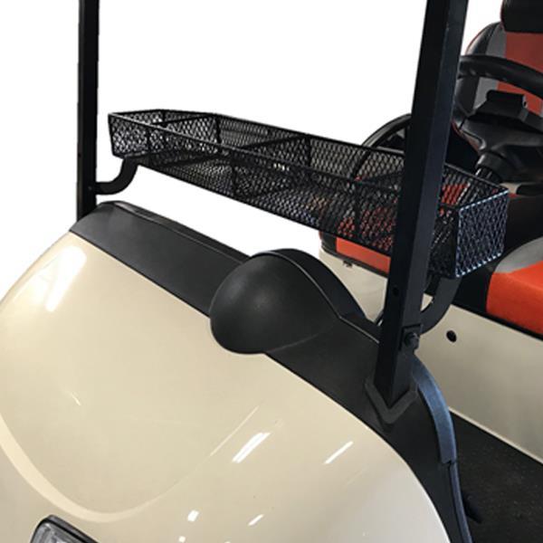 Nivel GTW Inner Storage Utility Basket for EZ-GO RXV golf carts, durable plastic basket with storage compartments