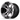 Nivel GTW Storm Trooper 12 Inch Machined Black Wheel 3.4 Offset For Car Enthusiasts Premium