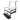 White Rainier Parts Flip Seat Kit for Club Car DS 2000 and Up, durable, easy to install golf cart seat upgrade