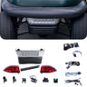 Rainier Parts Club Car Precedent LED Light Kit for golf carts, 12-48V, with bright headlights and tail lights for enhanced night visibility.