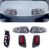 Rainier Parts LED Light Kit for EZ-GO RXV 2016+ golf cart, weatherproof 12-48V high-efficiency lighting upgrade.