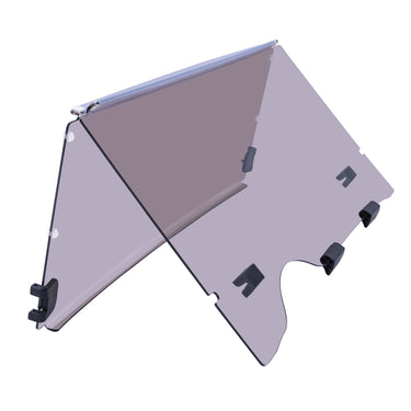 EZ-GO Folding RXV Windshield Tinted PMMA By Rainier Parts Easy Install For Golf Cart Owners - Rainier Parts
