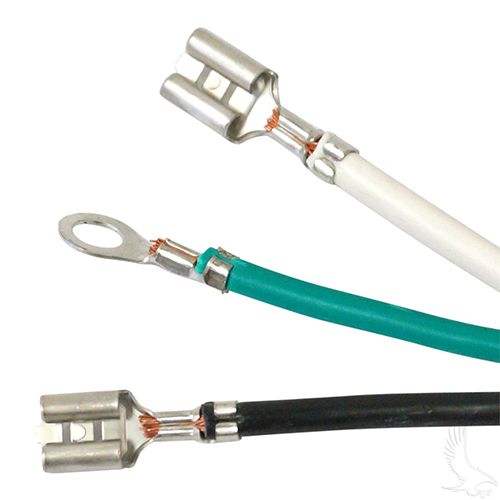 Red Hawk CGR-065 OEM AC Cord 3 Prong for Lester 16500 14100 and EZ Go PowerWise Chargers Golf Carts