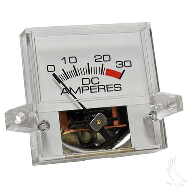 Red Hawk OEM CGR-063 Ammeter 30A for EZGO PowerWise Chargers 1994+ for Golf Carts - Rainier Parts