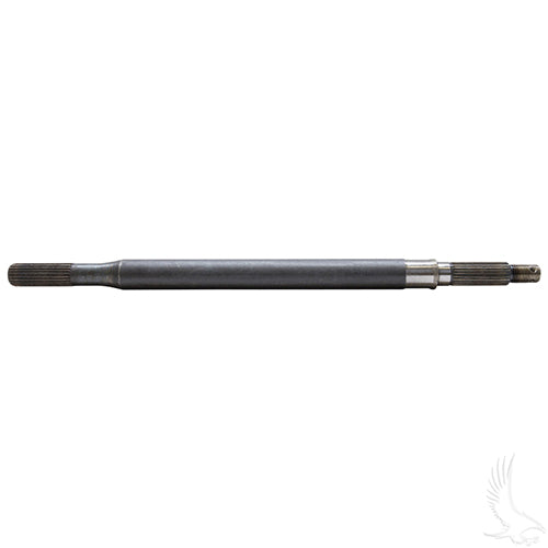 Red Hawk OEM rear axle for EZ-GO TXT Medalist golf cart, compatible with electric 1994.5 and gas 1983-1988 models, passenger side.