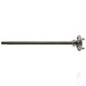 Red Hawk axle assembly AXL1009 for Club Car Tempo and Precedent golf carts, passenger side upgrade, durable and premium quality.