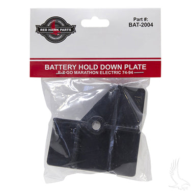 Red Hawk BAT-2004 Battery Hold Down Plate For EZ-GO Marathon Electric Golf Carts 1979-1994