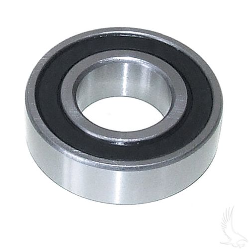Red Hawk rear axle bearing OEM BRNG-011 for golf carts, showing durable replacement bearing for E-Z-GO, Club Car, Yamaha carts.