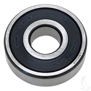 Redhawk BRNG-014 sealed bearing for EZGO, Club Car, and Yamaha electric golf carts, shown in a clear close-up image.