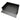 Red Hawk steel utility box for Club Car DS with mounting kit, durable storage solution, easy install, black metal construction