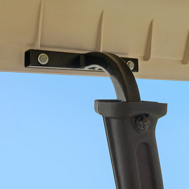Red Hawk TOP-0110 Rear Brackets for 88 Inch Top Club Car Tempo Precedent Durable Easy Install for Long Life - Rainier Parts