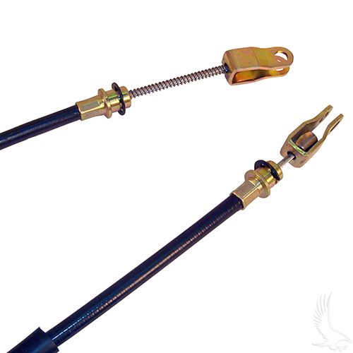 Redhawk brake cable for EZ-GO electric and gas golf carts, 34.5-inch length, compatible with 1990-1992 models and 2-cycle gas carts