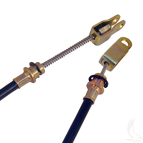 Red Hawk brake cable CBL-030 for EZ-GO Marathon electric and 2-cycle gas golf carts, featuring durable construction and standard length.
