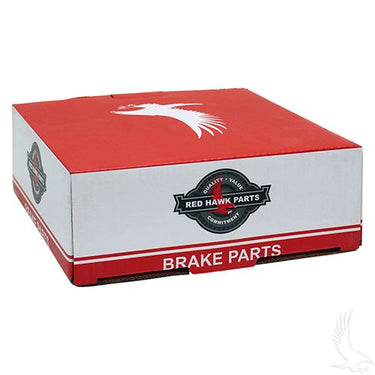 Red Hawk BRK-008 Brake Drum for Golf Carts EZGO Club Car Yamaha Durable Steel Replacement