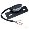 Red Hawk LED License Plate Holder With Running And Brake Light For Safer Driving And High Visibility - Rainier Parts