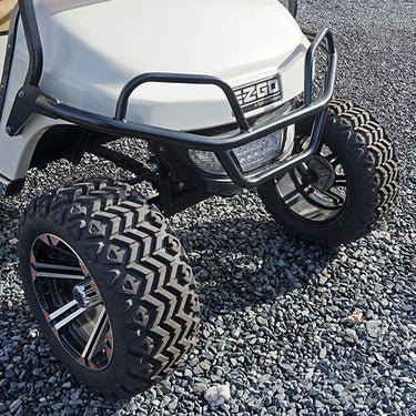Front Brush Guard Red Hawk BG-124 RHOX For EZGO TXT 14 Plus Golf Cart Black Powder Coated Steel