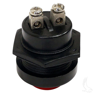Red Hawk Horn Dash Mount Button ACC0035 Durable Secure Access For Car Enthusiasts