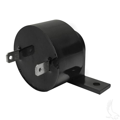 Redhawk FR-019 OEM buzzer for E-Z-GO golf carts, audible alert device suitable for 9 to 48V gas and electric models.