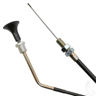 Red Hawk CBL-034 red choke cable for EZGO golf carts 1994+, 25.5-inch replacement premium cable with durable construction.
