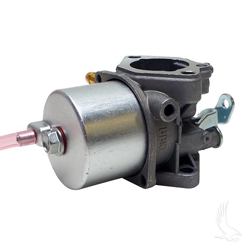 Redhawk carburetor model CARB038A for Club Car FE350 Precedent and industrial models, featuring a metal body and mounting components.