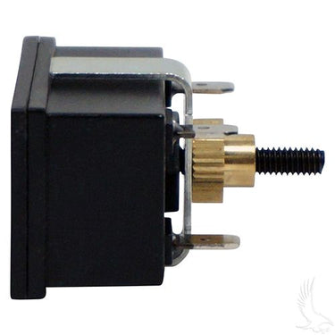 Red Hawk CGR109 48V horizontal digital charge meter for accurate battery monitoring in EVs and renewable energy systems.