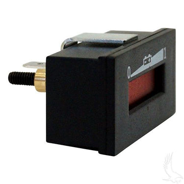 Red Hawk CGR109 48V horizontal digital charge meter showing voltage and battery status for EVs and renewable energy systems.