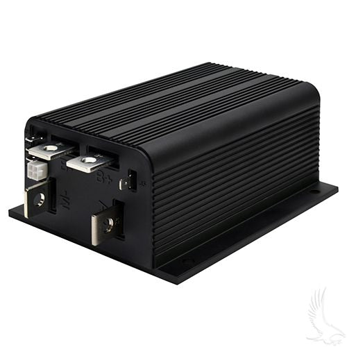 Redhawk Curtis EV controller with 36V/48V, 325A capacity and programmable throttle, designed for electric vehicle builders.