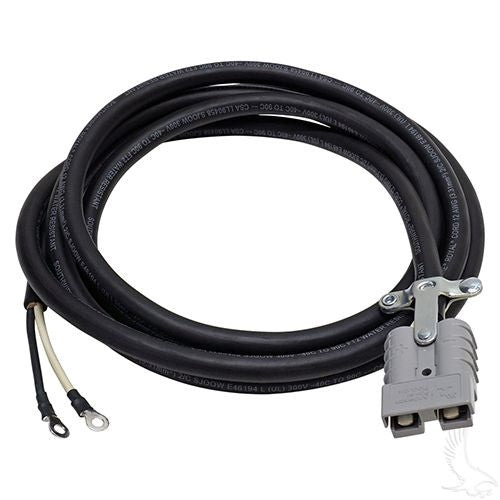 Red Hawk OEM CGR-023 DC Cord SB50 9 AWG for EZGO 36V Golf Carts Replacement Power Cable
