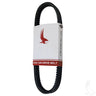 Red Hawk Drive Belt for EZGO TXT Med Golf Carts 1996-2008 with Fuji Robin engine, durable OEM replacement part.