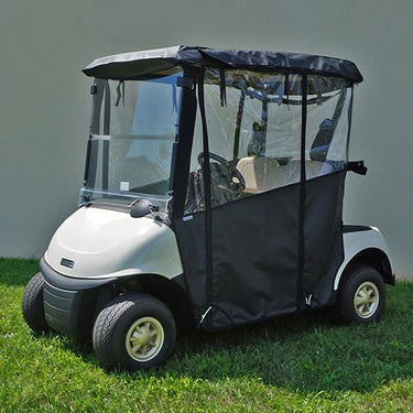 Red Hawk Odyssey ENC-015 OEM Enclosure For EZGO RXV Golf Carts Black Weatherproof Shield