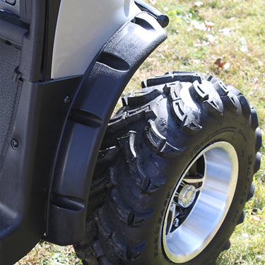 RHOX Fender Flare Set For Club Car Precedent By Red Hawk Four Piece Durable Mud Shield For Golf Cart Owners