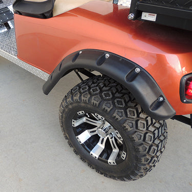 RHOX Fender Flare Set OEM For EZGO TXT Golf Cart 1995-2013 Red Hawk Part No RHFLS-EZGO-TXT-95-13