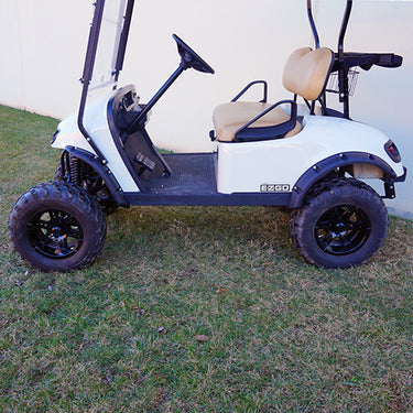Red Hawk OEM Fender Flare Set ACC-FF17 RHOX For EZ-GO TXT Golf Carts 4 Piece Mud Protection