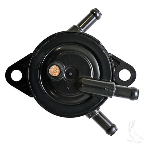 Red Hawk FP-007 OEM fuel pump for EZ-GO TXT gas golf cart, 2003-2009 MCI engine, plastic construction, replacement part.