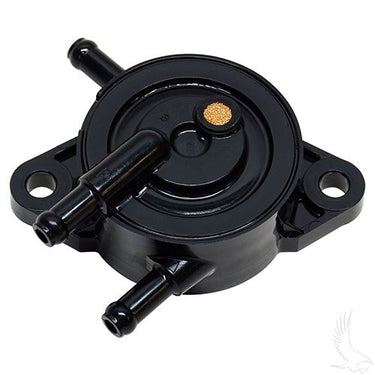 Red Hawk FP-009 fuel pump for Club Car FE290 FE350 golf carts, high-performance replacement part with visible pump components