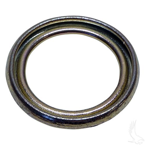 Redhawk Yamaha G2 Drive gas golf cart oil drain plug gasket, leak-proof seal for engine maintenance and oil drainage.