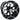 Red Hawk RHOX RX383 Wheel 14x7 Machined Gloss Black For Golf Cart Enthusiasts And Performance - Rainier Parts