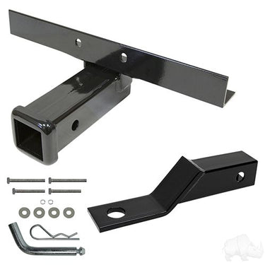 Red Hawk RHOX Premium Bumper Hitch For Yamaha G14 To G29 Golf Carts Easy Install Secure Towing Durable