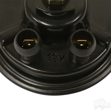 Installation process of the RED HAWK ACC-0004 Vehicle Horn, highlighting its easy setup and high sound output, from Rainier Parts.