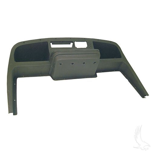 Redhawk BP-0024 instrument panel replacement for EZGO TXT Medalist golf carts from 1994 to 2013, shown with dashboard layout.
