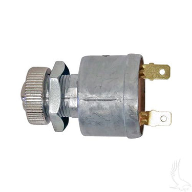 Red Hawk KEY-73 Key Switch For EZGO TXT 96 Plus Golf Cart Two Terminal Ignition Mixed Key Codes