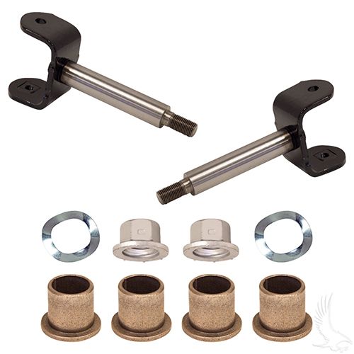 Red Hawk SPN0044 King Pin Kit For Club Car Tempo Onward Precedent 04 Plus Premium OEM Grade Steering For DIY Pros - Rainier Parts