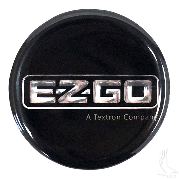 OEM Red Hawk Steering Wheel Label For EZGO Golf Carts Part No RHEZGO SWL Premium Finish - Rainier Parts