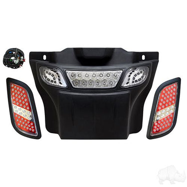 Red Hawk LGT311L OEM LED Light Bar Kit For EZGO RXV Golf Carts 2008-2015 Night Visibility
