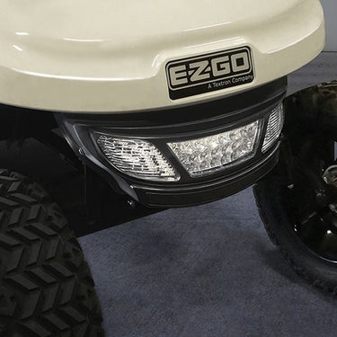 Red Hawk LED Light Bar Bumper Kit LGT-312L for EZGO TXT Golf Cart 2014 and Later