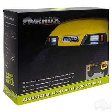 Red Hawk OEM LED Light Kit LGT-354L For EZGO TXT Golf Carts 96-13 12V Night Safety Upgrade